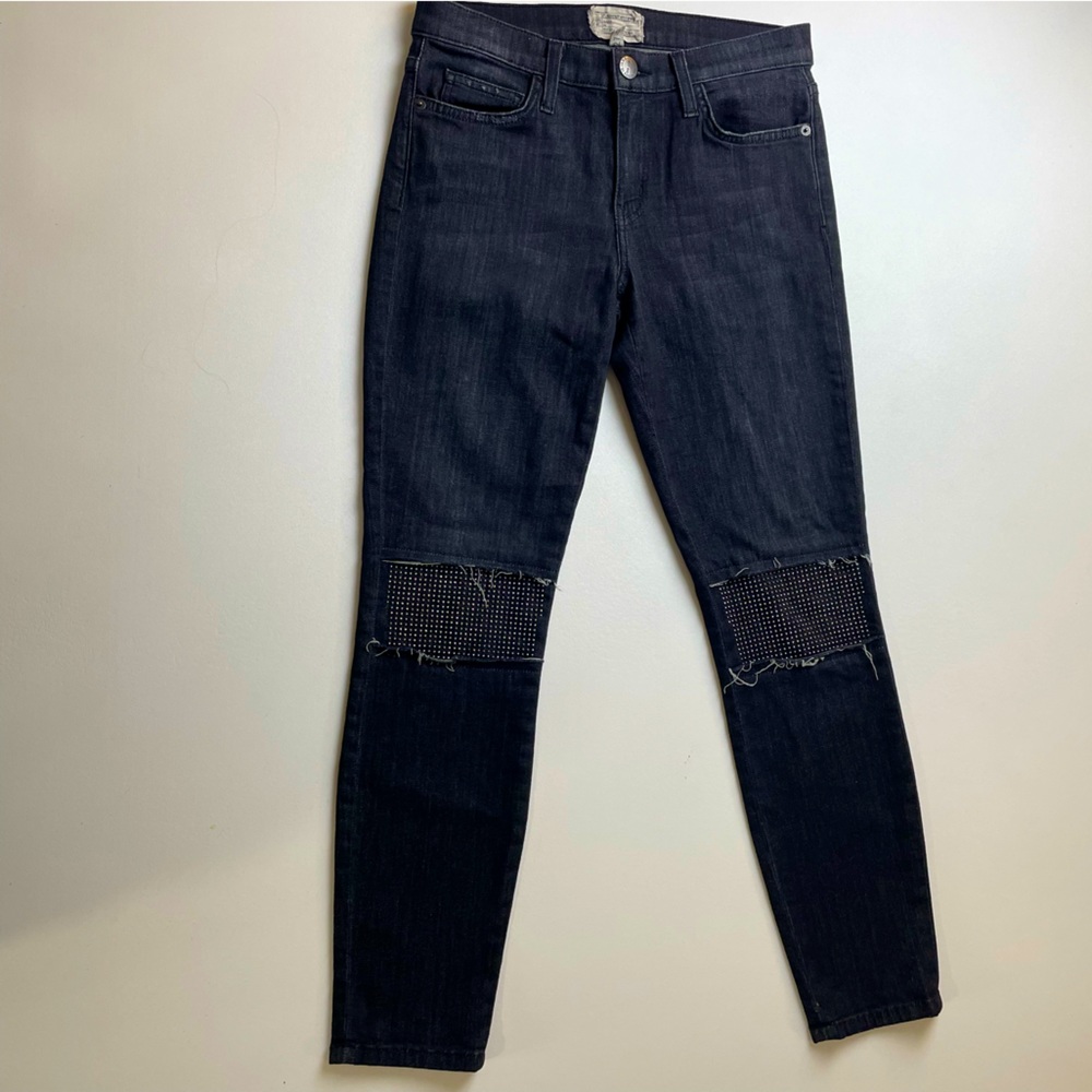 Current/Elliot The Stiletto 80’s Bedazzled Skinny Ankle Jeans Women’s Size 27